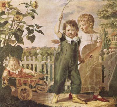 Philipp Otto Runge The Hulsenbeck Children (mk09) oil painting image